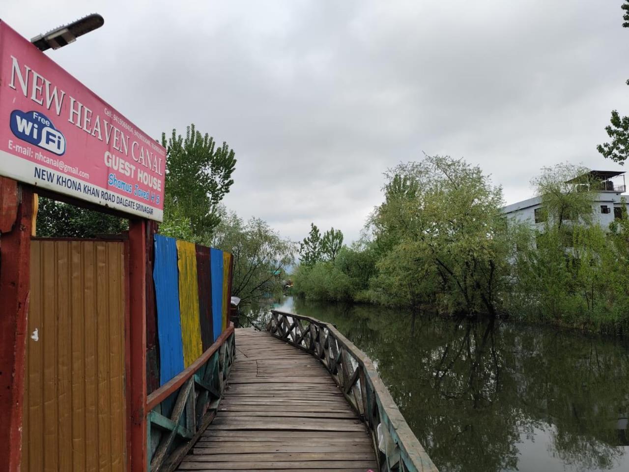 New Heaven Canal Srīnagar Buitenkant foto
